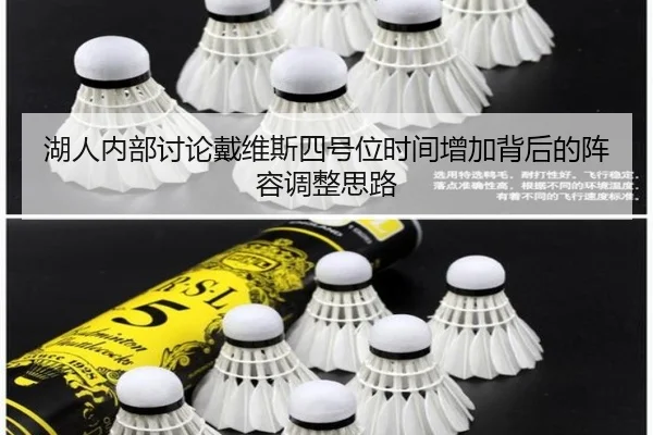 湖人内部讨论戴维斯四号位时间增加背后的阵容调整思路
